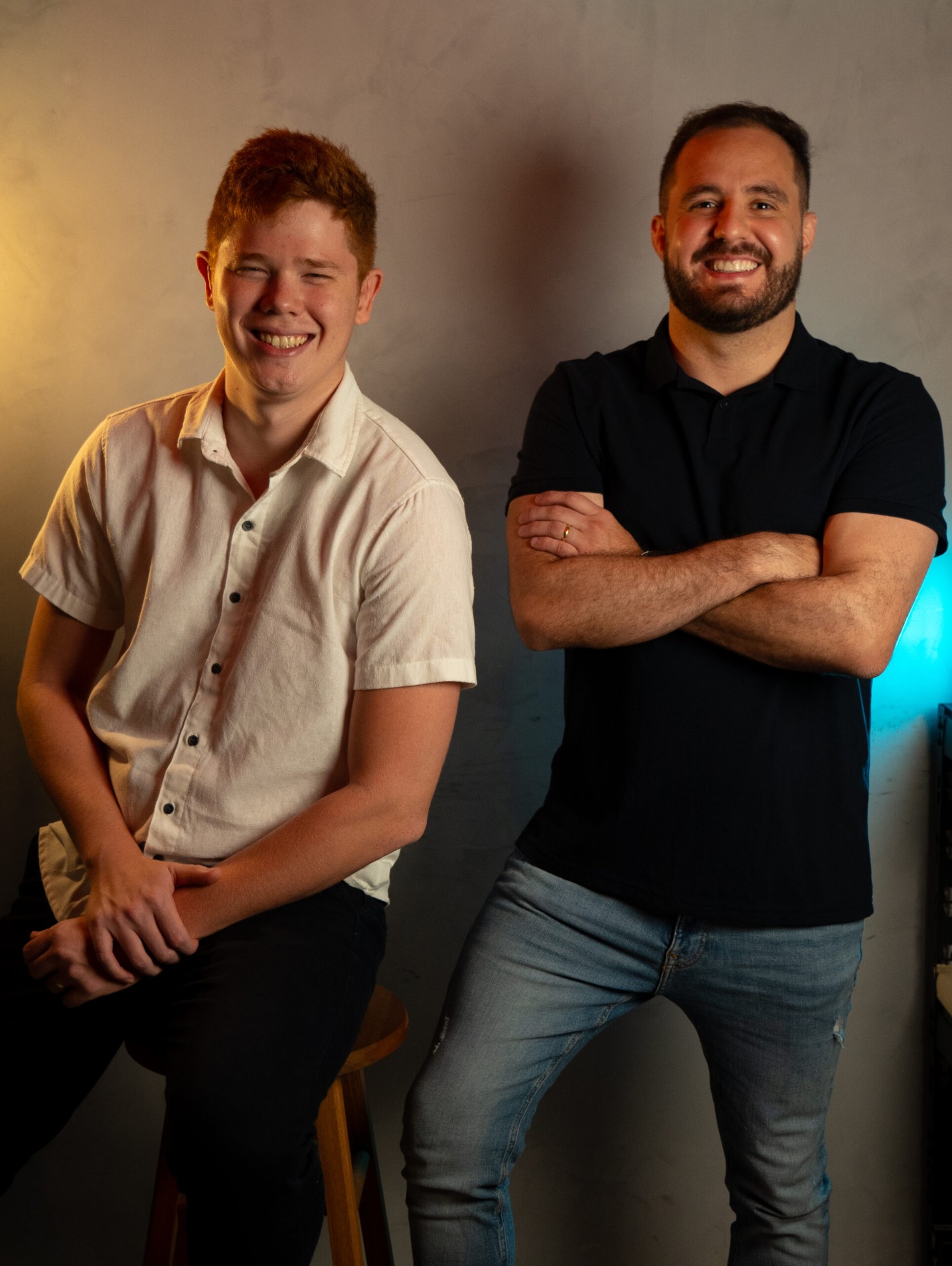 Adolfo Aguiar e Girão Neto — Sócios-fundadores da Gapper